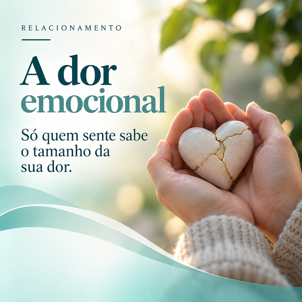 A dor emocional