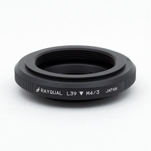 RAYQUAL L39 screw-mount to Micro Four Thirds MFT-mount body adapter