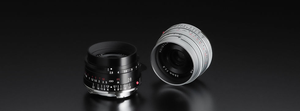 COLOR-SKOPAR 28mm F2.8 Aspheric Type II M-mount (Black) | MysticFocus