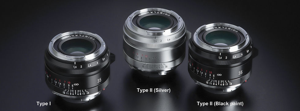 Thumbnail: best leica street lens voigtlander 35mm f1.5  m mount lens for digital rangefinder camera buy online from mysticfocus india