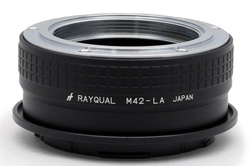 Rayqual M42-LA lens mount adapter made in Japan