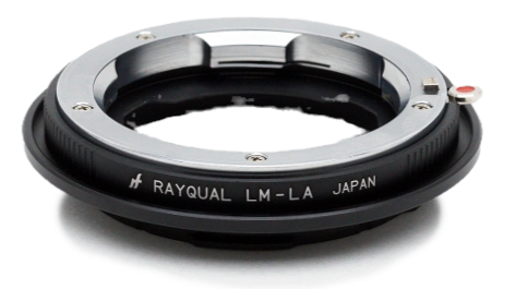 Rayqual LM-LA lens adapter for Sony E-mount body