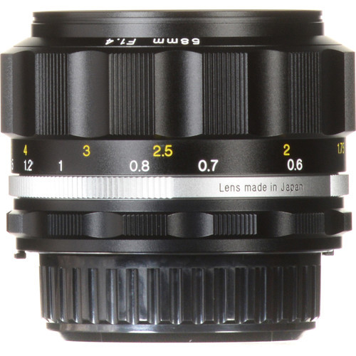 Nikon F | NOKTON 58mm F1.4 SL IIs AIS F-mount (Black rim) (FX