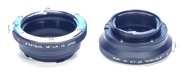 Rayqual NF-LM V3 lens adapters for Leica M-mount