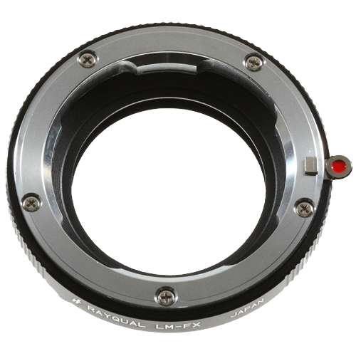 Thumbnail: Front view of Voigtländer VM-E II Close Focus adapter.