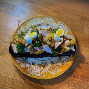 TARTINE À LA VENTRÈCHE DE THON