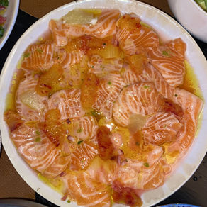  SALMON& BLOOD ORANGE CEVICHE