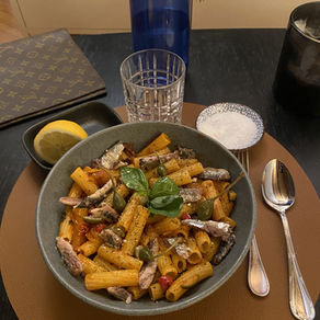 MEDITERRANEAN SARDINE PASTA