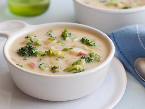 Healthified Broccoli Cheddar Soup