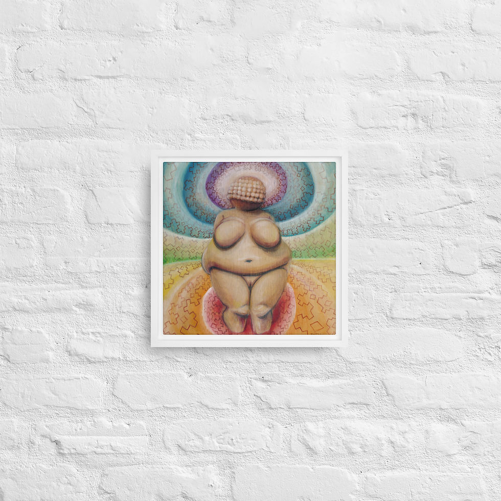 Thumbnail: MOTHER GODDESS canvas print 