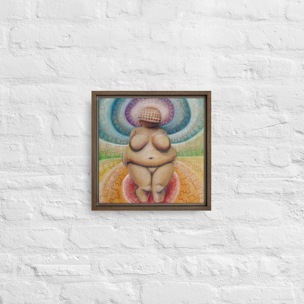 Thumbnail: MOTHER GODDESS canvas print 