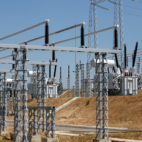 An example of an electrical system such as an electrical power station