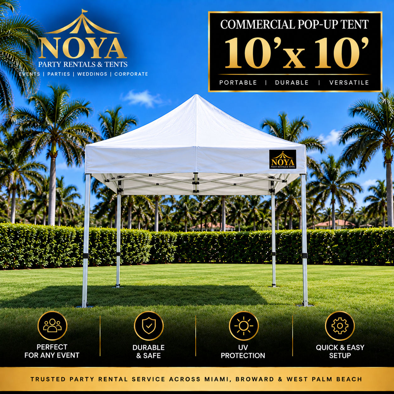 Pop-Up Tent 10x10