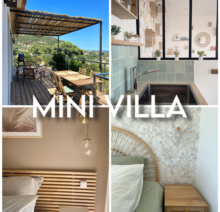 Mini Villa 2 chambres location Porto-Vecchio Corse proche Bonifacio Maison indépendante
