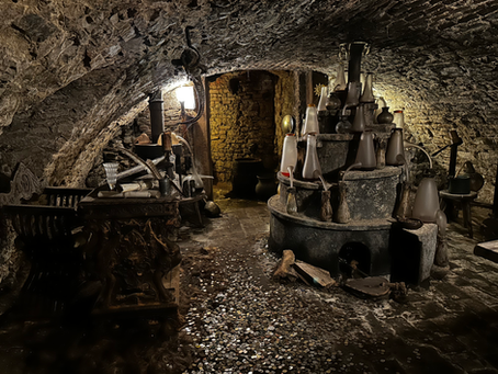 Hidden Alchemy Lab Discovered Beneath A Prague Shop