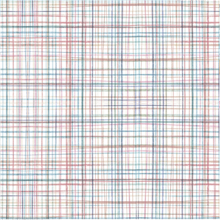Nursery Boho Plaid by Elizabeth Todd