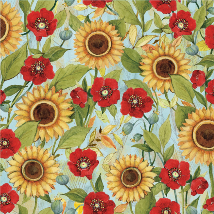 Floral Sunflowers by Susan Winget