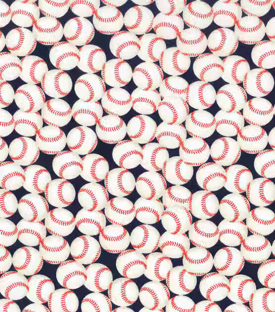 Baseballs on Blue Sports