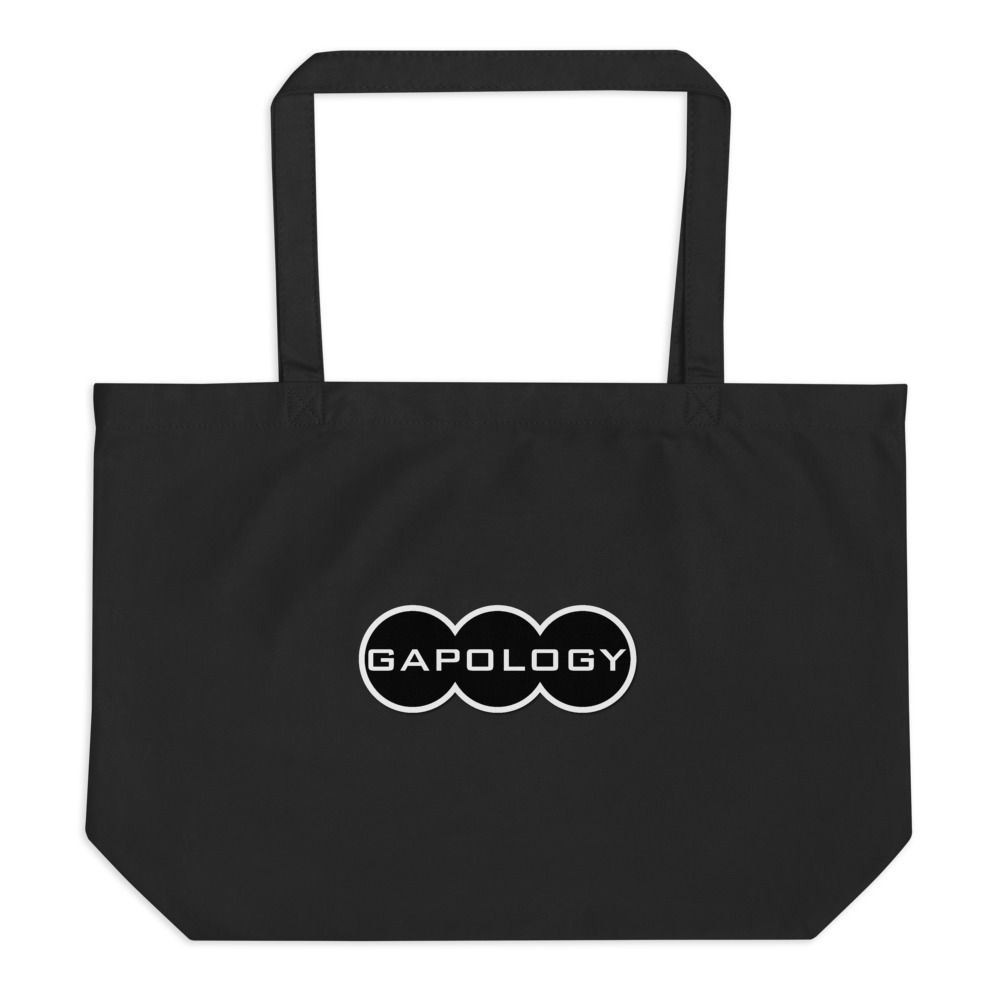 Gapology large organic tote bag