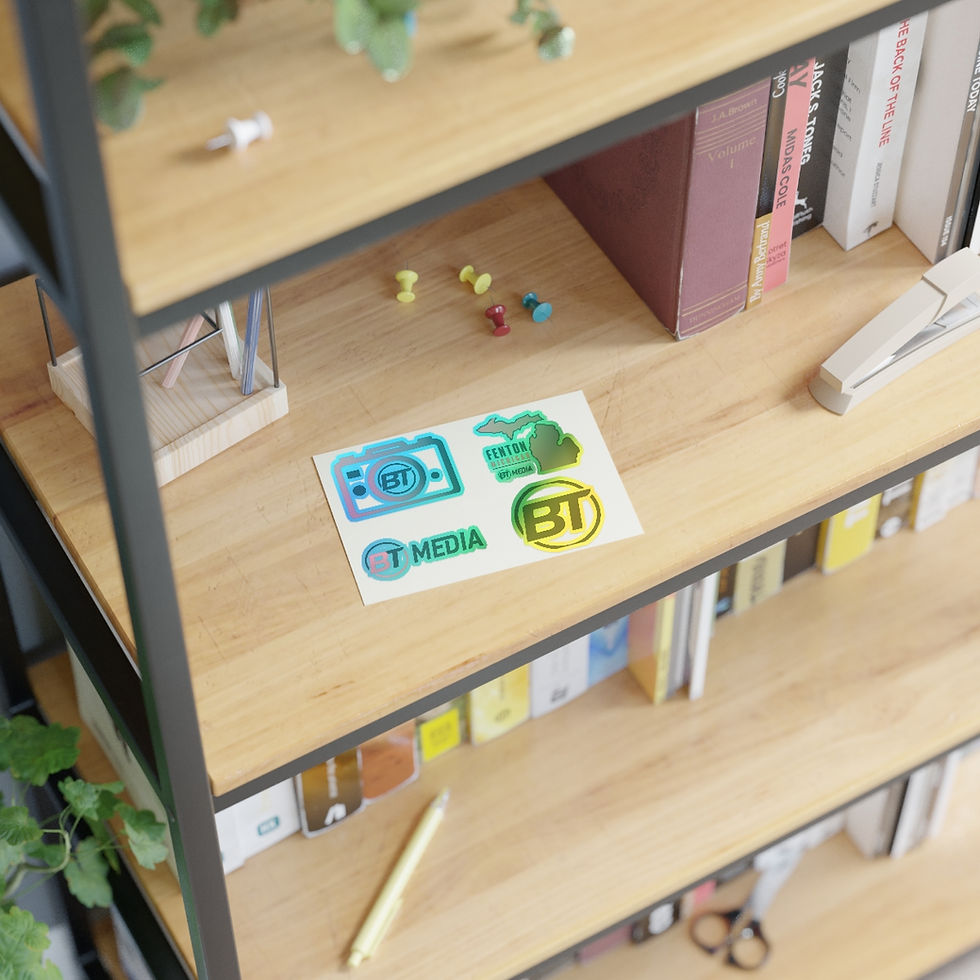 Thumbnail: BT Media Sticker Sheet 2