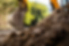 Excavator on construction site Backhoe digging soil for construction business.jpg