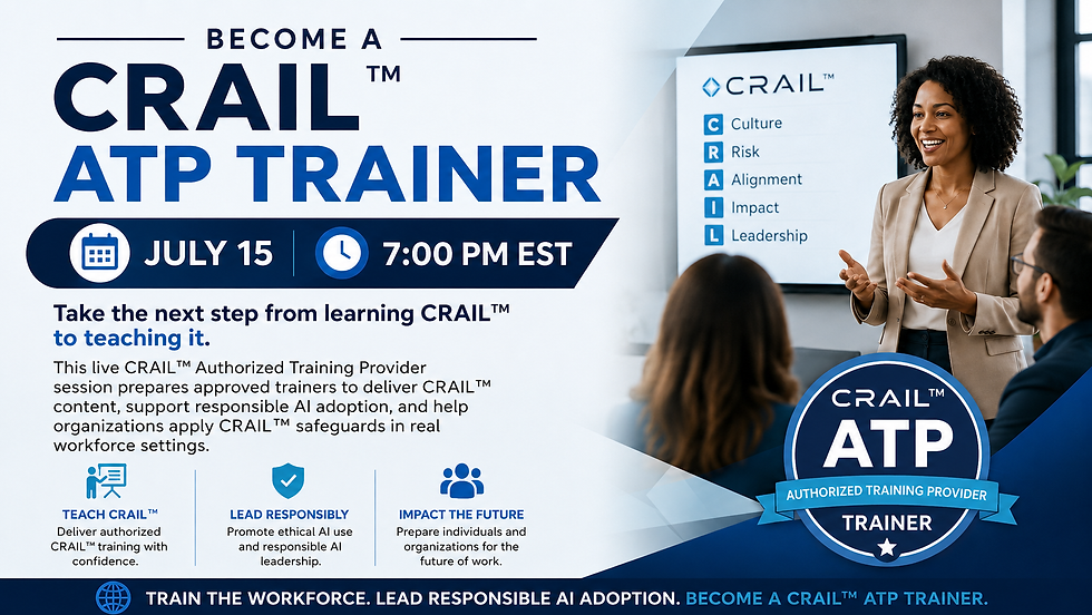 CRAIL ATP TRAINER PROGRAM