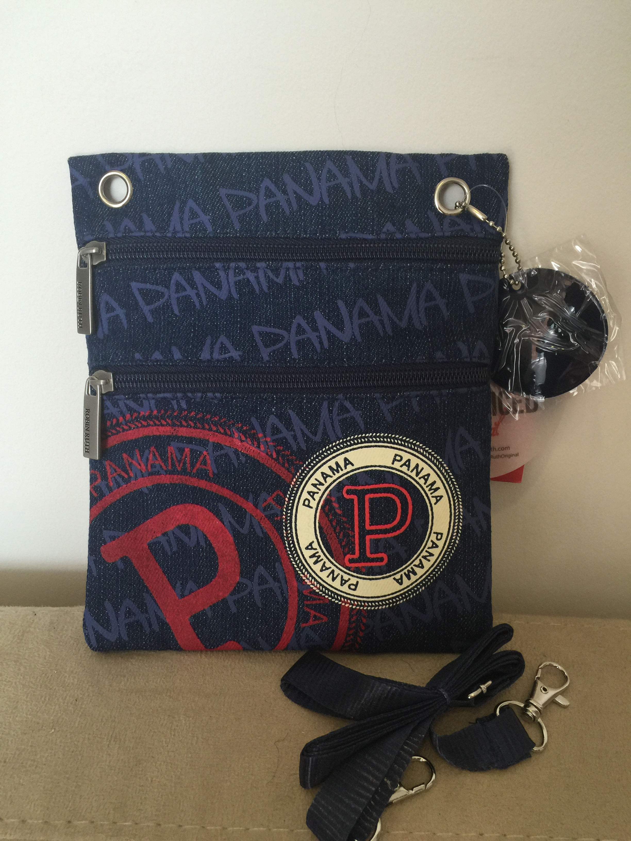 Bolso Pasaporte Jenas Rojo