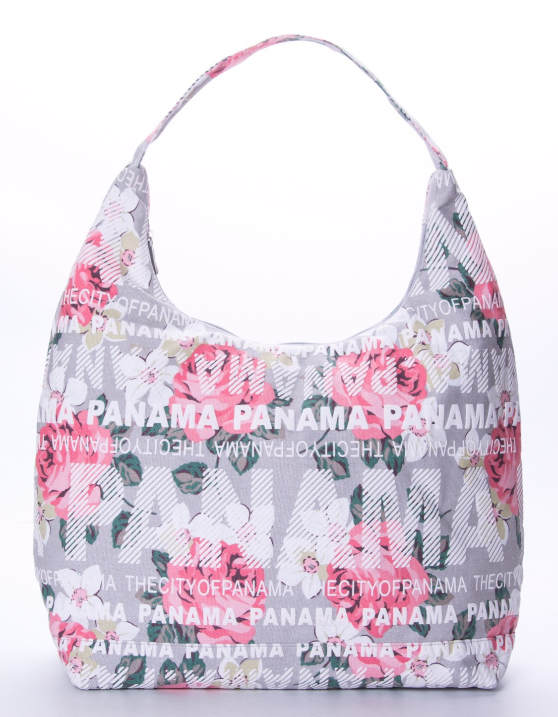 Bolso City Beige con Rosas