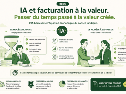 Facturer du temps ou vendre de la valeur