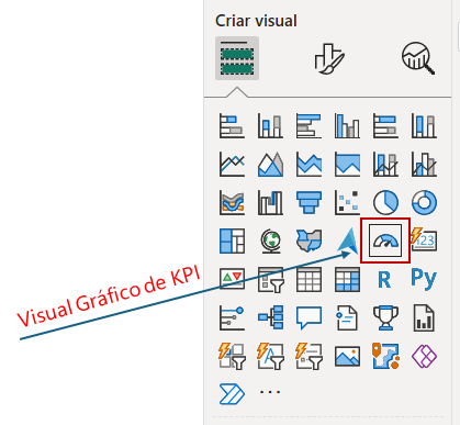 Tela: Selecionar Visuais