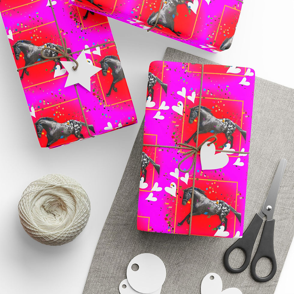 Thumbnail: Donatello Confetti Wrapping Paper - for Birthdays & Celebrations