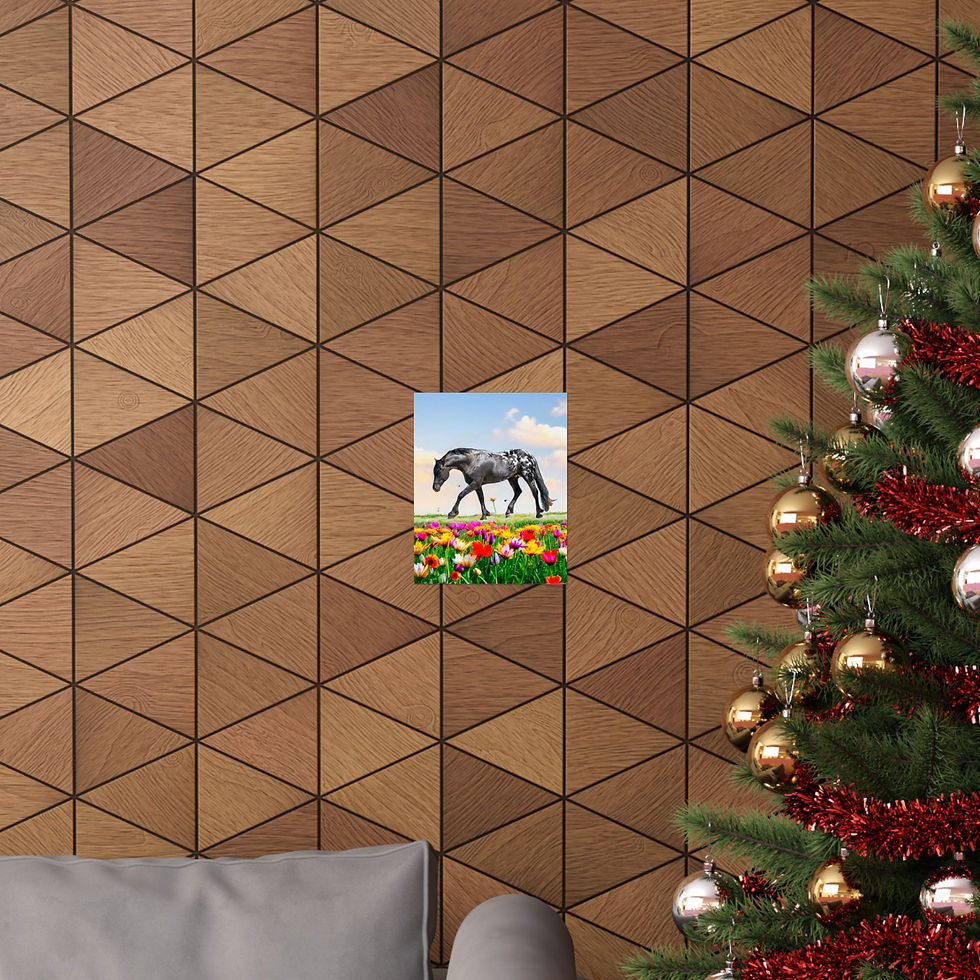 Thumbnail: Beautiful Donatello in Blooming Meadow Vertical Poster