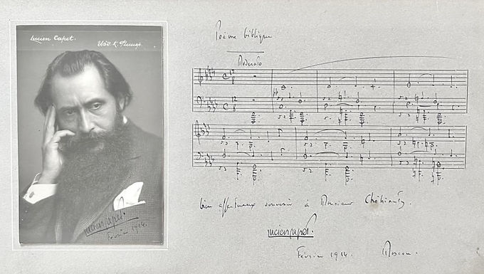 Lucien Capet, violinist