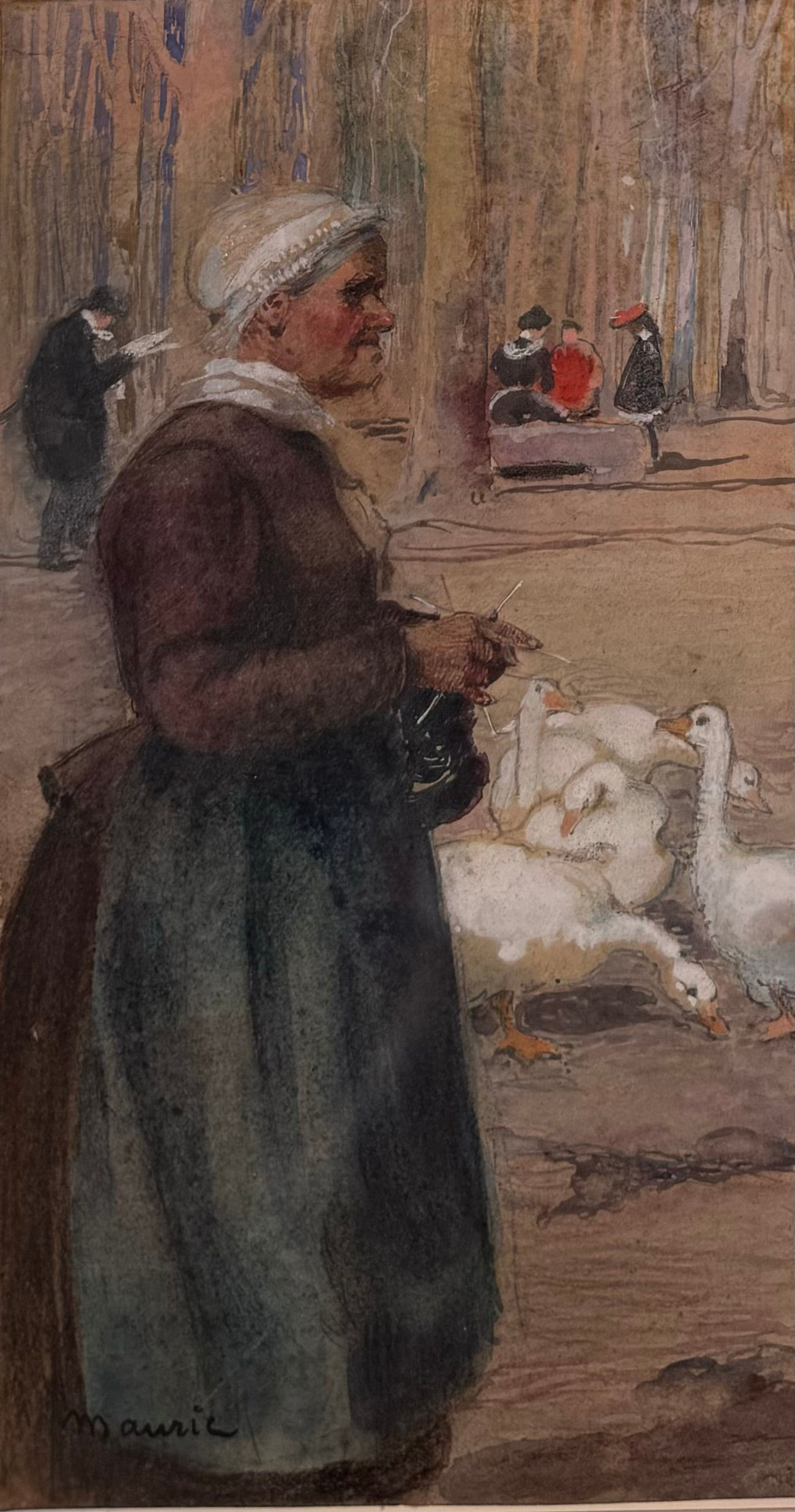 Gaston Maurié, pastel