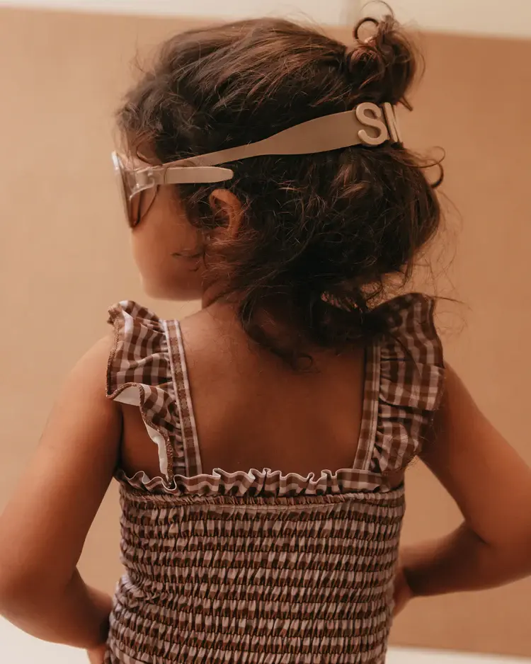 Thumbnail: Children's Swimsuit - Stella Vintage Squares