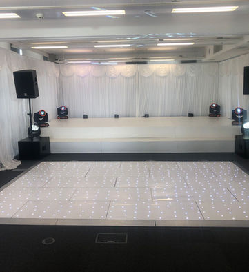 Stage, Sound, Lights, Dance floor