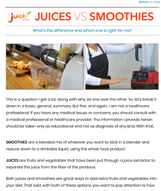 Sample Juice vs Smoothie PDF