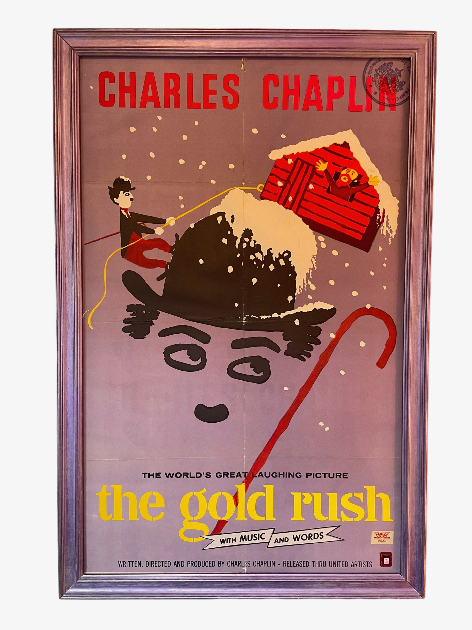 SOLD "Framed Gold Rush"