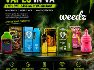 Best Disposable Vapes in VA for Long-Lasting Performance | Weedz DC