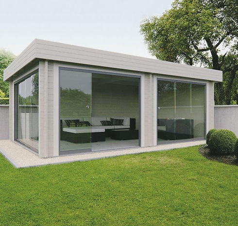 Abris jardin bois (salon d'été)