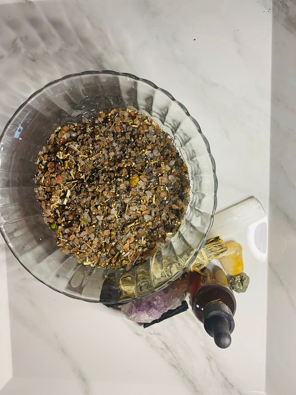 Fiery wall of Protection (salt for your home)