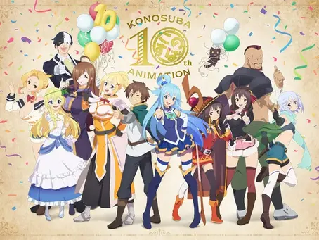 KonoSuba – God's blessing on this wonderful world! Anime Confirms Season 4