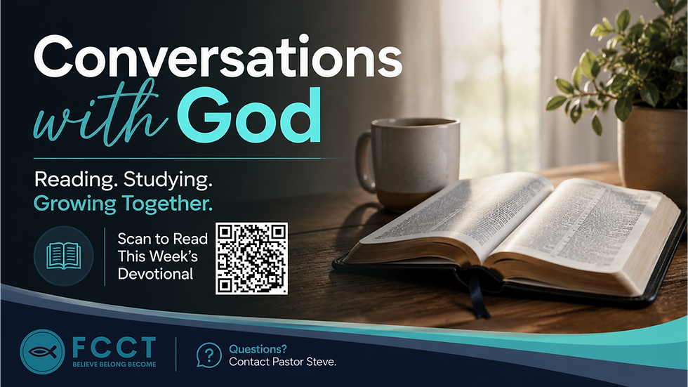 Conversations with God Announcement - Proclaim