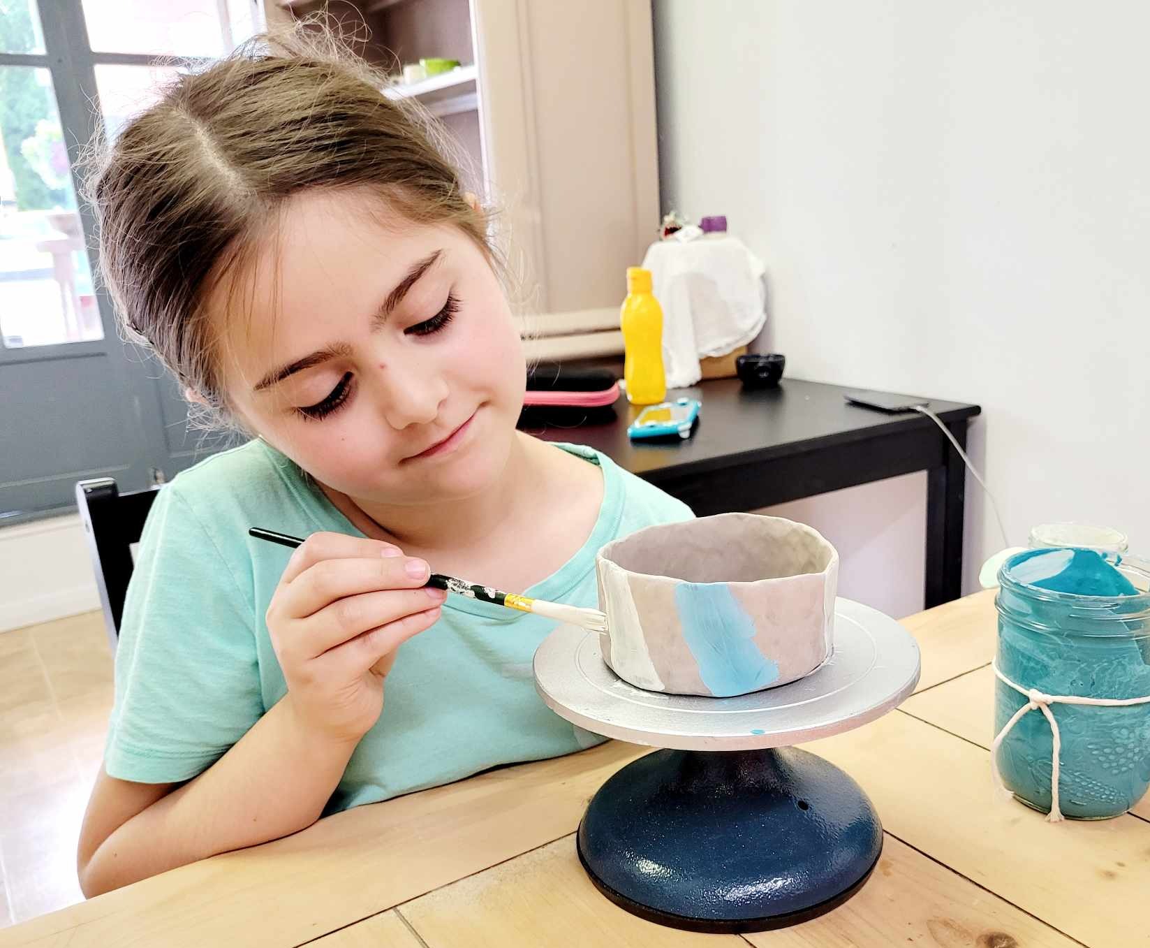 Cours poterie découverte enfant 5-10 ans - Dimanche 13h00-14h30 - Début 13 sept.