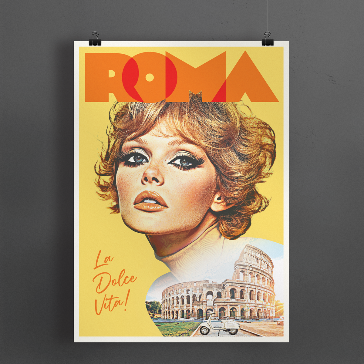 Rome Tourism Print