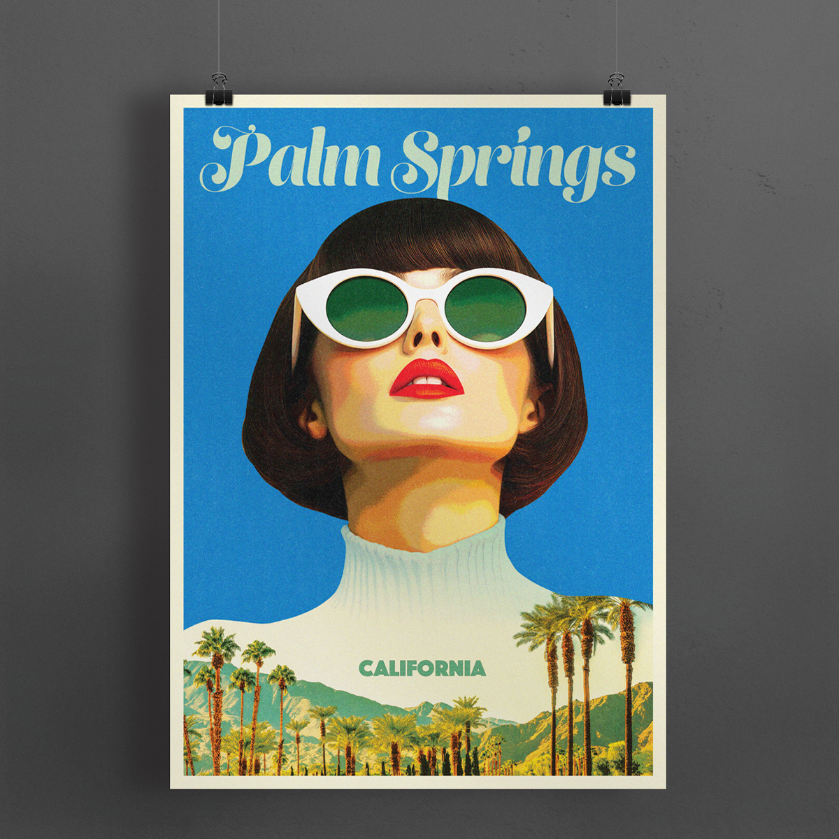 Palm Springs Tourism Print