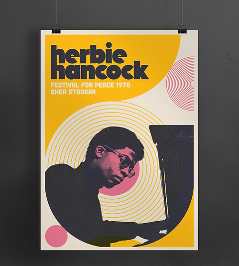 Herbie Hancock Icons of Jazz Print | The Stereo Typist