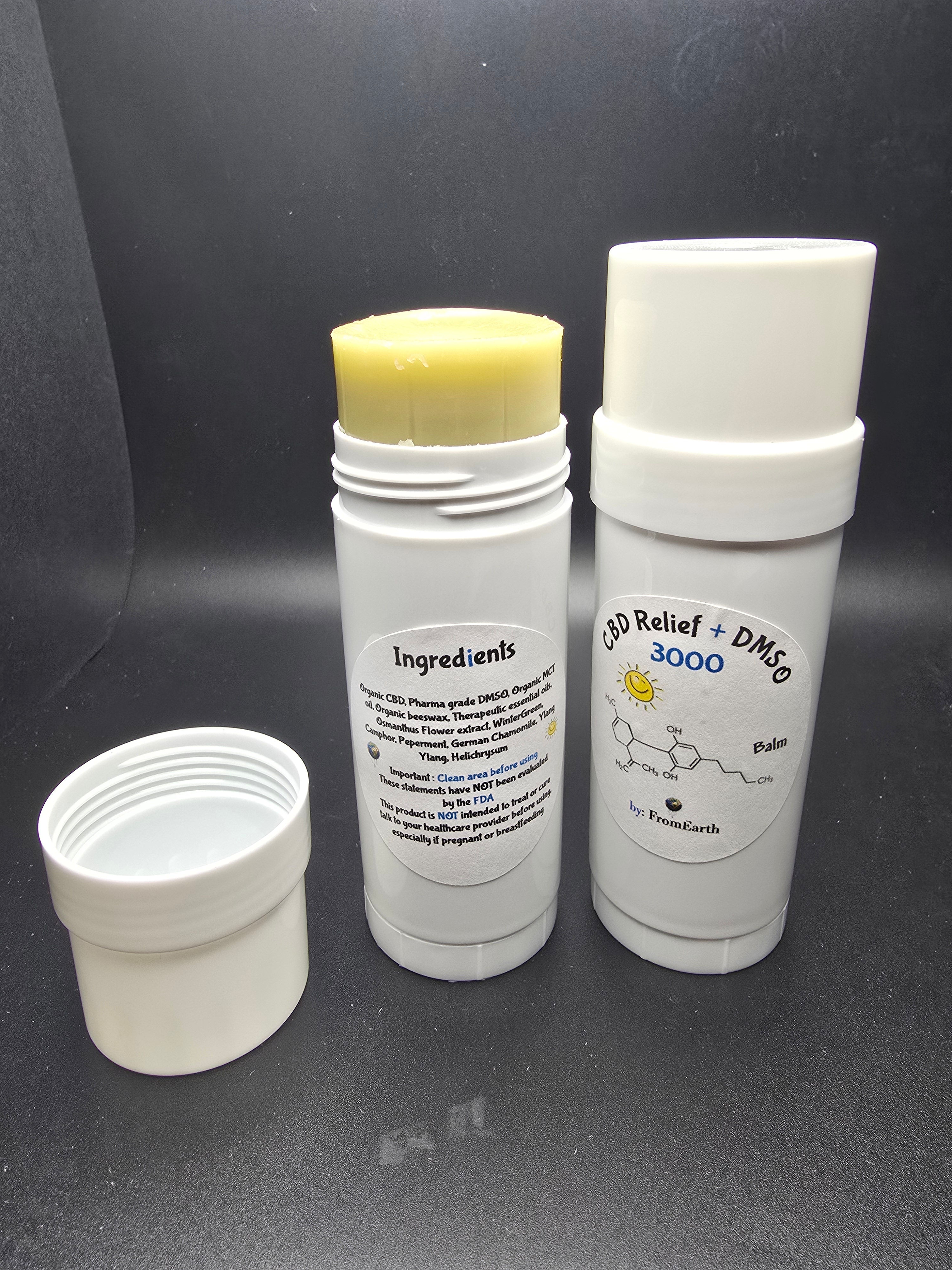 CBD Relief 3000mgs + DMSO