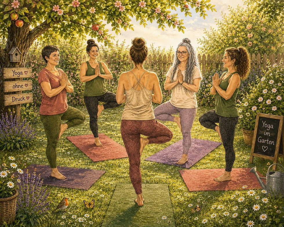 Yoga im Garten: Die Wahrheit über Ameisen auf der Yogamatte und warum eine Ameise manchmal die beste Yogalehrerin ist