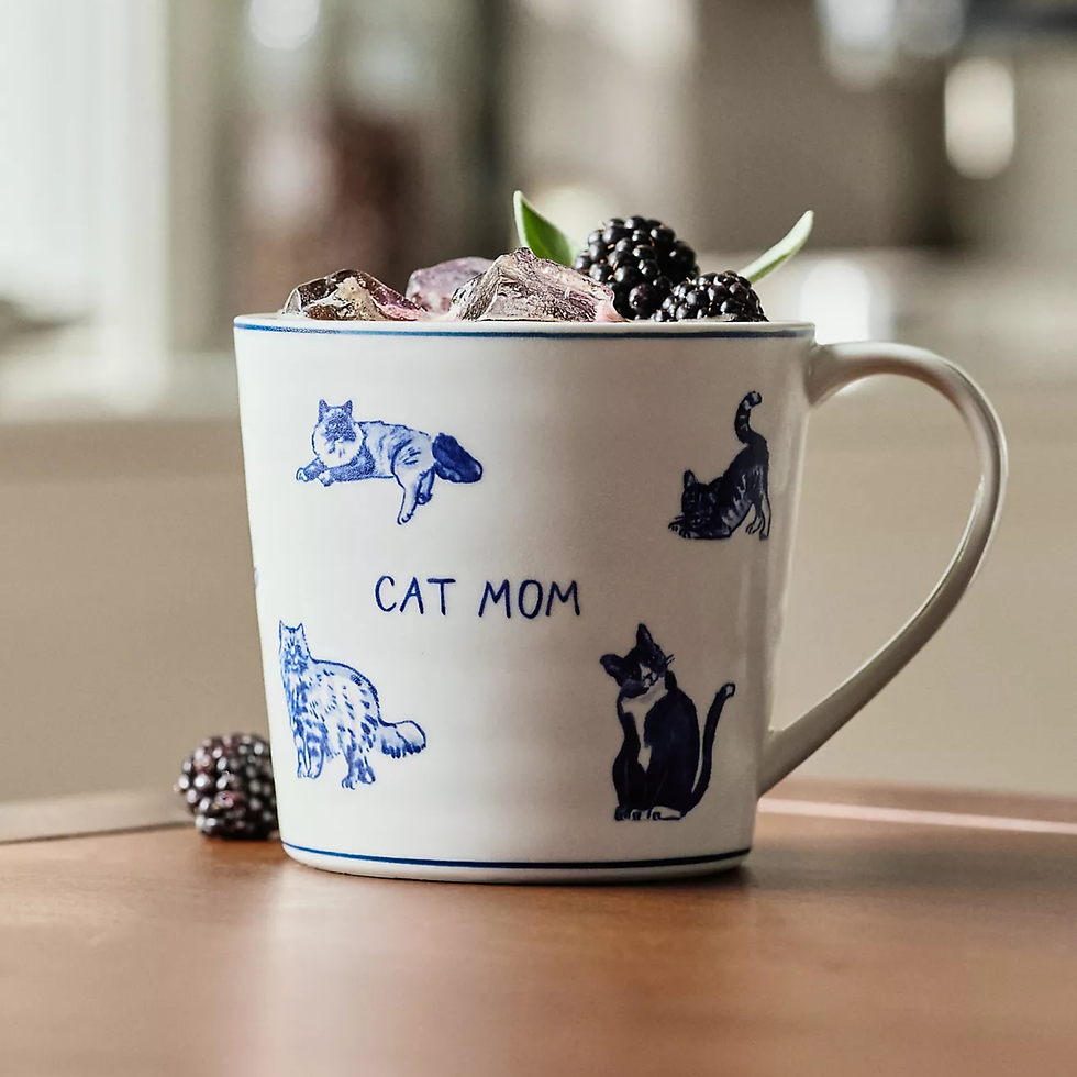 Cat mom mug for a personal, everyday coffee routine